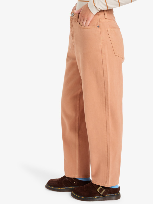Baggy Carrot Color - Trousers for Women  EQWNP03065
