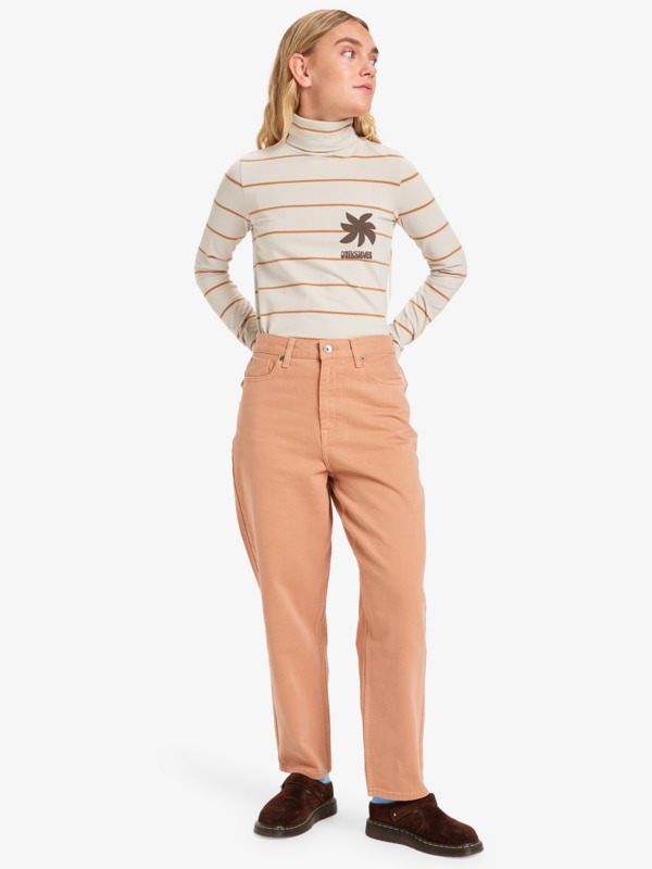 Baggy Carrot Color - Trousers for Women  EQWNP03065