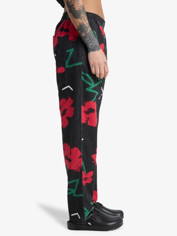 Lomas Hemp - Elasticated Trousers for Women  EQWNP03068