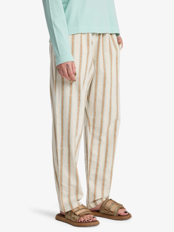 Lomas Hemp - Elasticated Trousers for Women  EQWNP03068