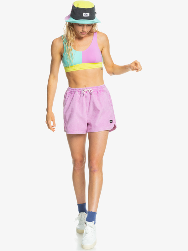 Summer Scoop - Corduroy Shorts for Women  EQWNS03069