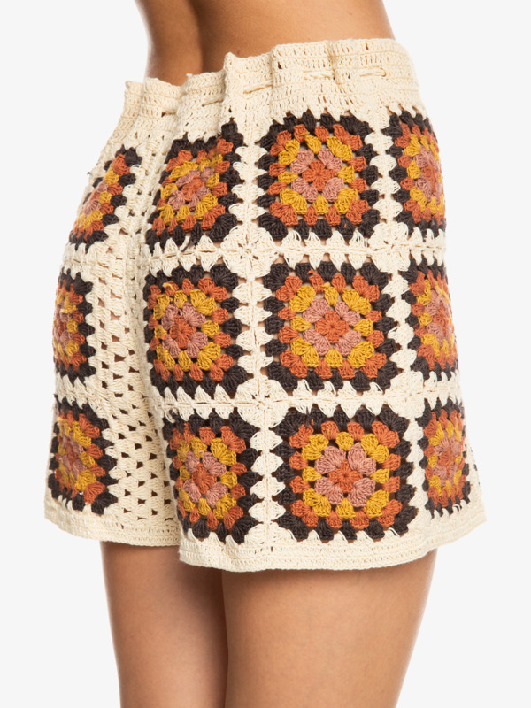 Short crochet mujer fashion