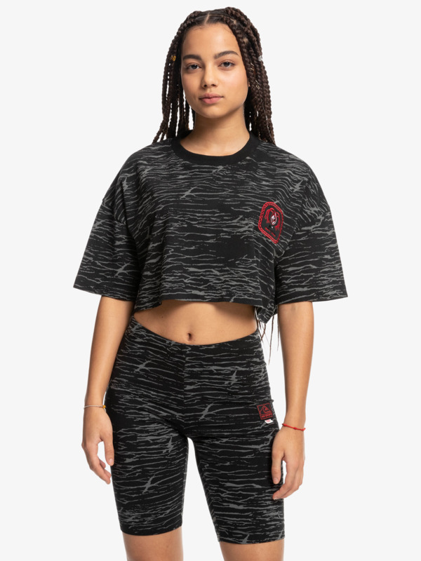 Quiksilver x Stranger Things Upside Down - Bike Shorts for Women  EQWNS03080