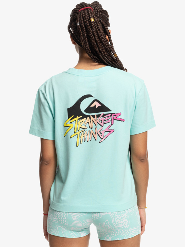 Quiksilver x Stranger Things Lenora - Mini Bike Shorts for Women  EQWNS03082