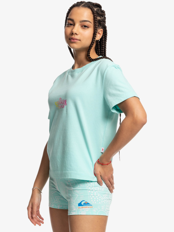 Quiksilver x Stranger Things Lenora - Mini Bike Shorts for Women  EQWNS03082