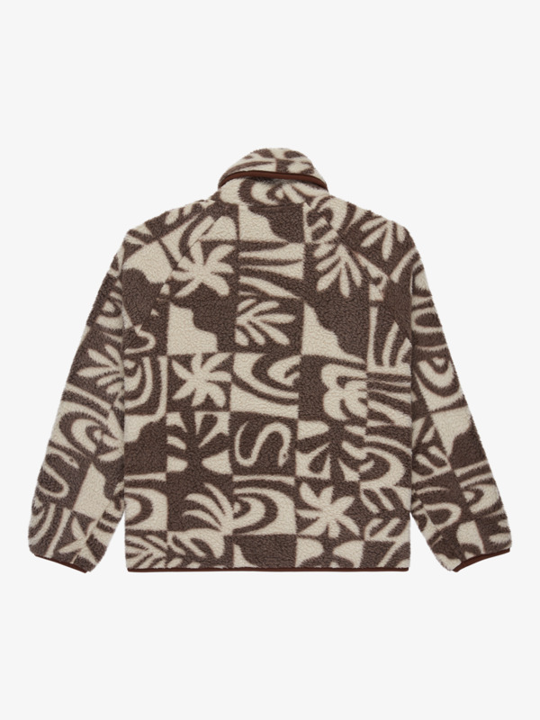 Chalok Sherpa - Buttoned Polar Fleece Jacket for Women  EQWPF03003