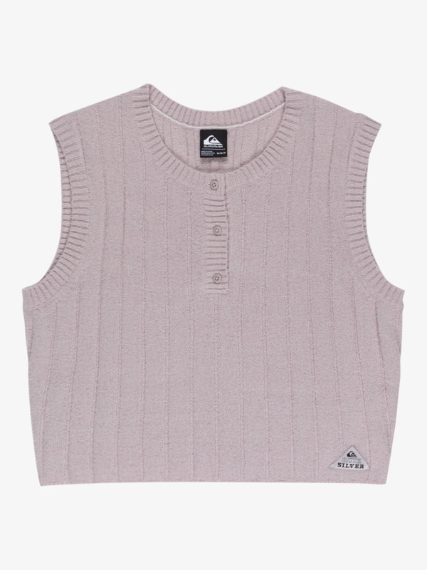 Parit Tank - Crew Neck Knitted Vest for Women  EQWSW03027
