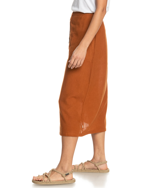 Button Up - Midi Skirt for Women EQWWK03004