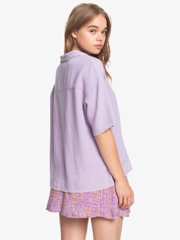 Surf Camp - Boxy Camp Shirt for Women  EQWWT03052