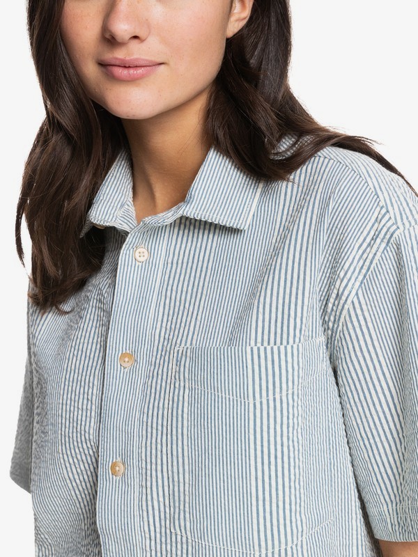 Riding Sea - Short Sleeve Shirt for Women EQWWT03054