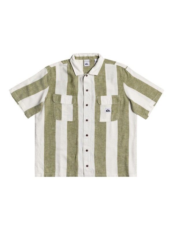 Destination Trip - Linen Short Sleeve Shirt for Women EQWWT03059
