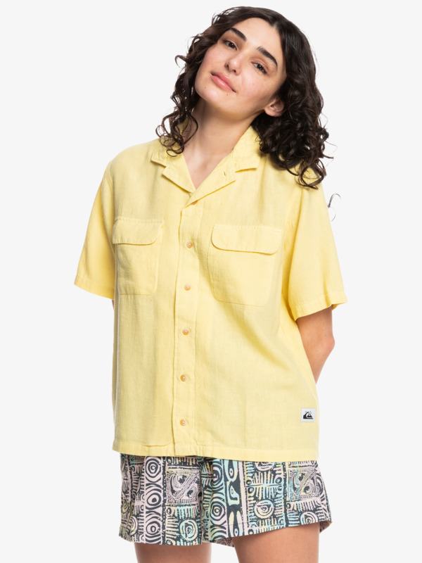 Quiksilver Womens Destination Trip - Short Sleeve Shirt for Women EQWWT03068