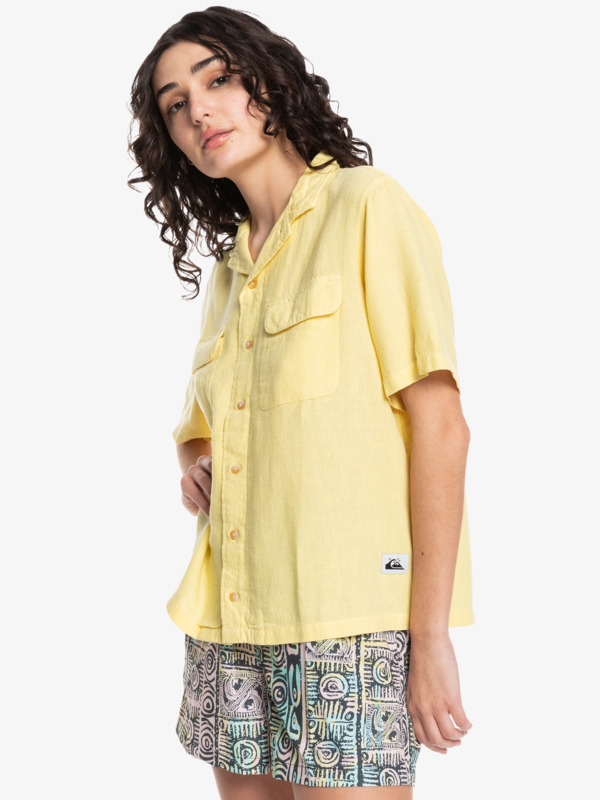 Quiksilver Womens Destination Trip - Short Sleeve Shirt for Women EQWWT03068