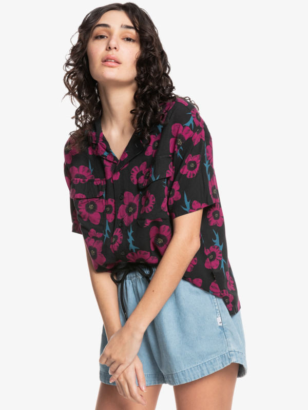 Quiksilver Womens Destination Trip - Short Sleeve Shirt for Women EQWWT03072