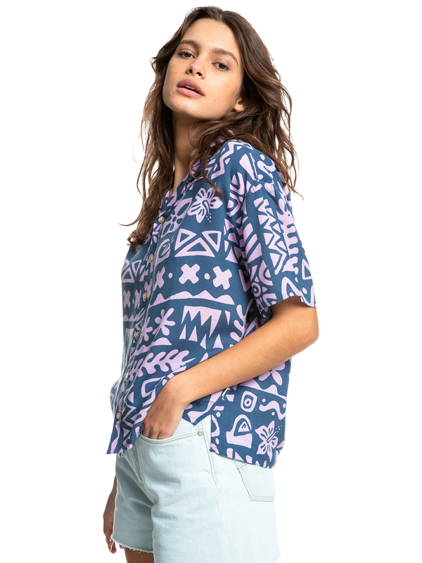 Sunny Ride - Short Sleeve Shirt for Women  EQWWT03099