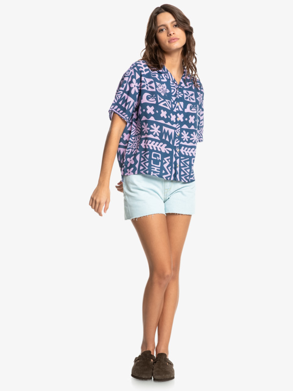 Sunny Ride - Short Sleeve Shirt for Women  EQWWT03099