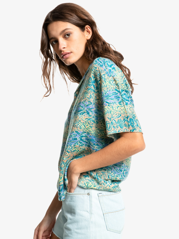 Sunny Ride - Short Sleeve Shirt for Women  EQWWT03099