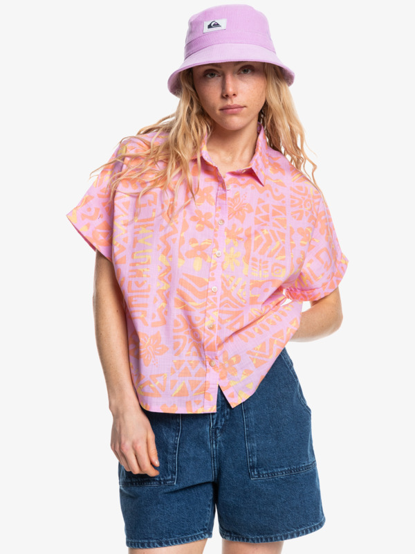 Sundaze Trip - Short Sleeve Shirt for Women EQWWT03101