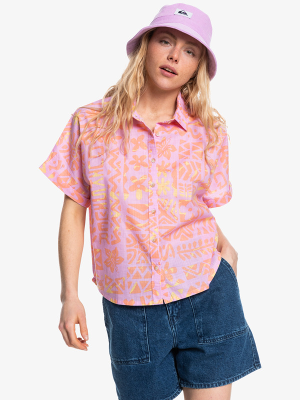 Sundaze Trip - Short Sleeve Shirt for Women EQWWT03101