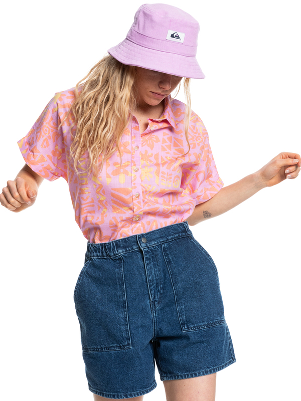 Sundaze Trip - Short Sleeve Shirt for Women EQWWT03101