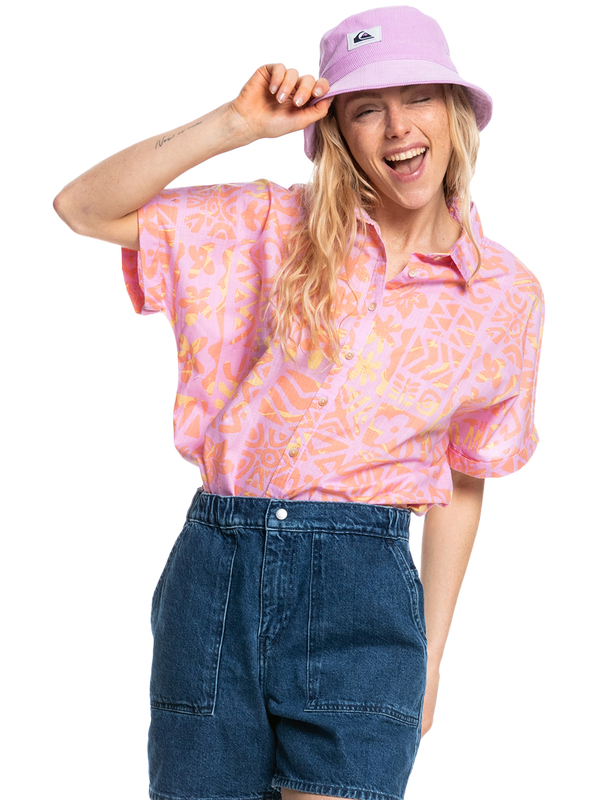 Sundaze Trip - Short Sleeve Shirt for Women EQWWT03101