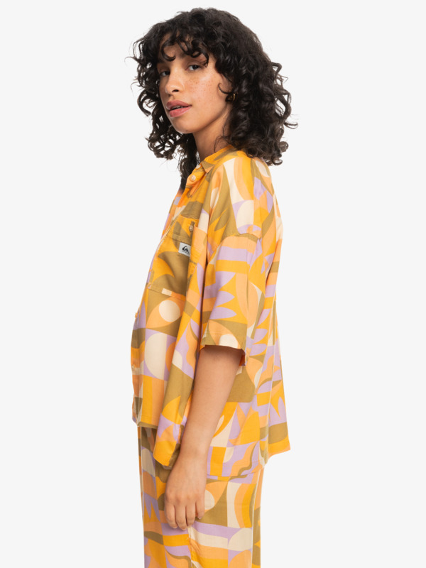 Seventies Soul - Short Sleeve Shirt for Women EQWWT03121