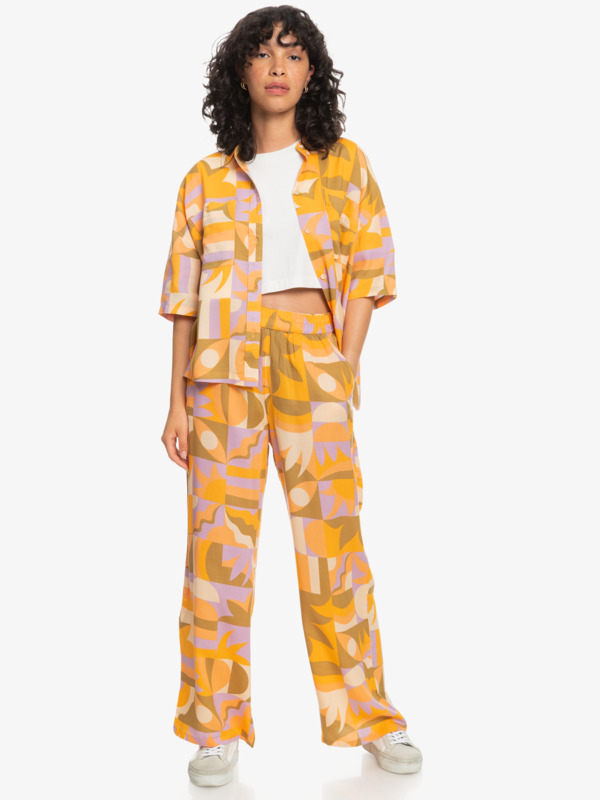 Seventies Soul - Short Sleeve Shirt for Women EQWWT03121