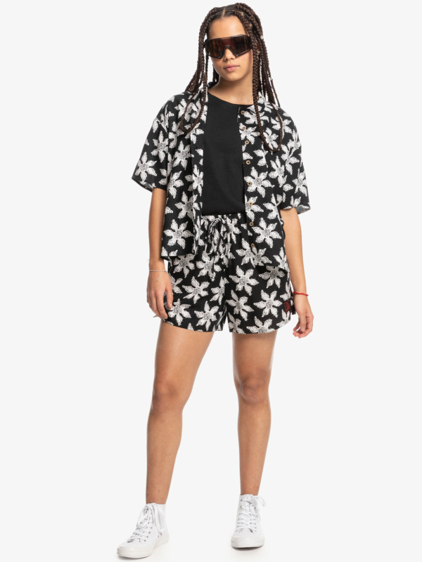 Quiksilver x Stranger Things Upside Down - Camp Shirt for Women  EQWWT03137