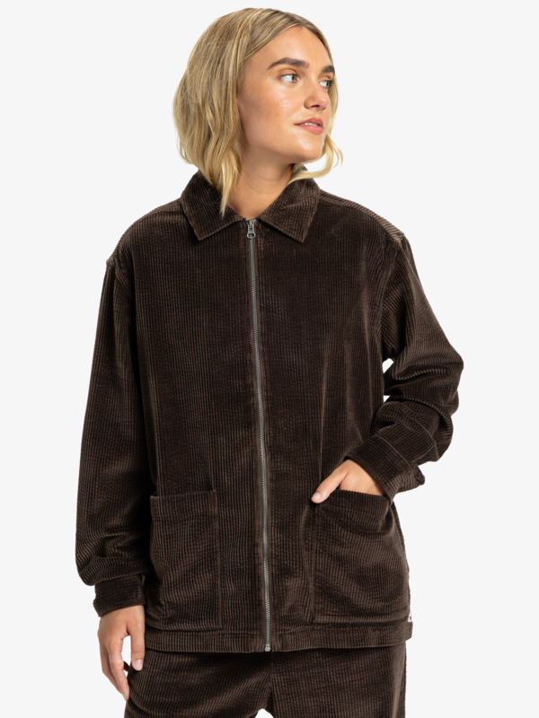 Payarawa - Long Sleeve Zip Overshirt for Women  EQWWT03148