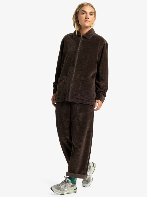 Payarawa - Long Sleeve Zip Overshirt for Women  EQWWT03148
