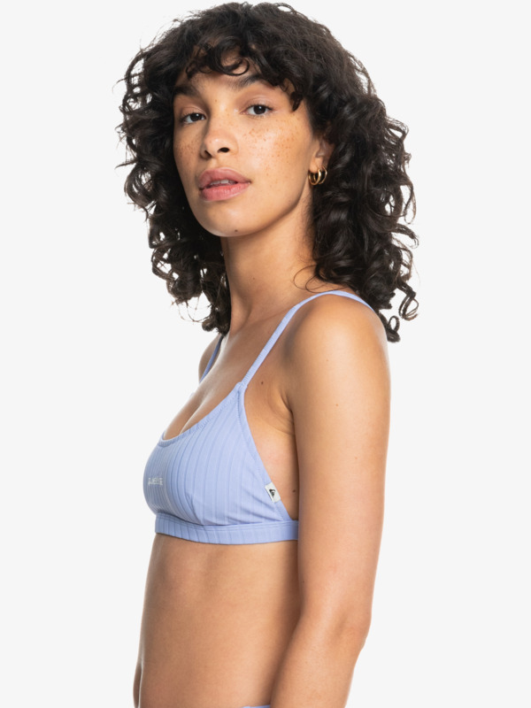 Logo - Scoop Bralette Bikini Top for Women  EQWX303056