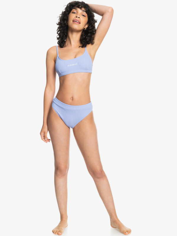 Logo - Scoop Bralette Bikini Top for Women  EQWX303056