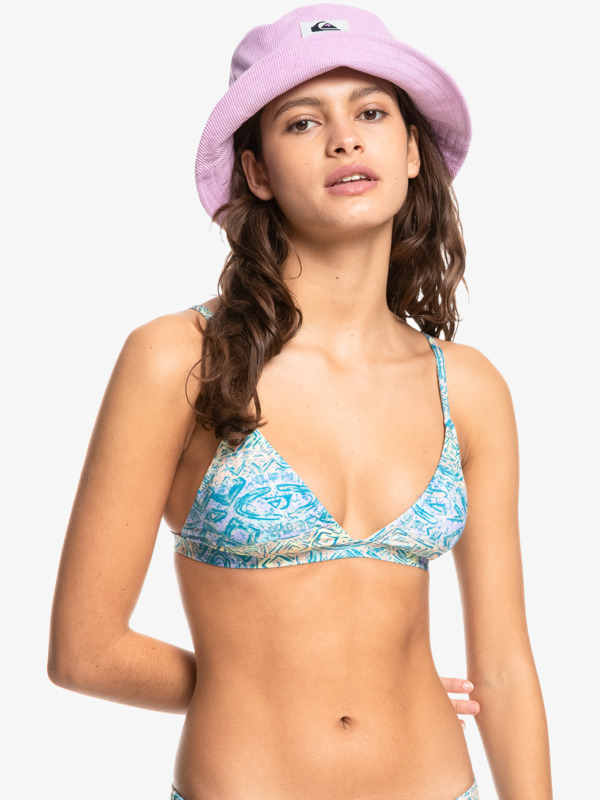 Classic All-Over Print - Bralette Bikini Top for Women  EQWX303059