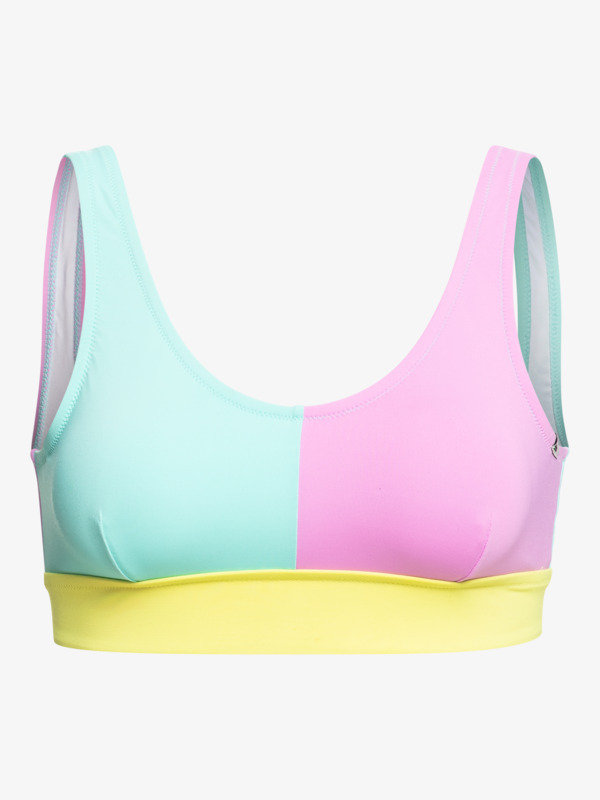 Color Block - Bandeau Bikini Top for Women EQWX303083