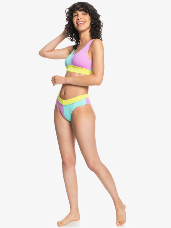 Color Block - Bandeau Bikini Top for Women EQWX303083