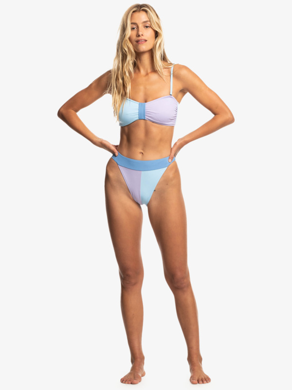 Quiksilver x Stranger Things Lenora - High Cut Bikini Bottoms for Women  EQWX403119