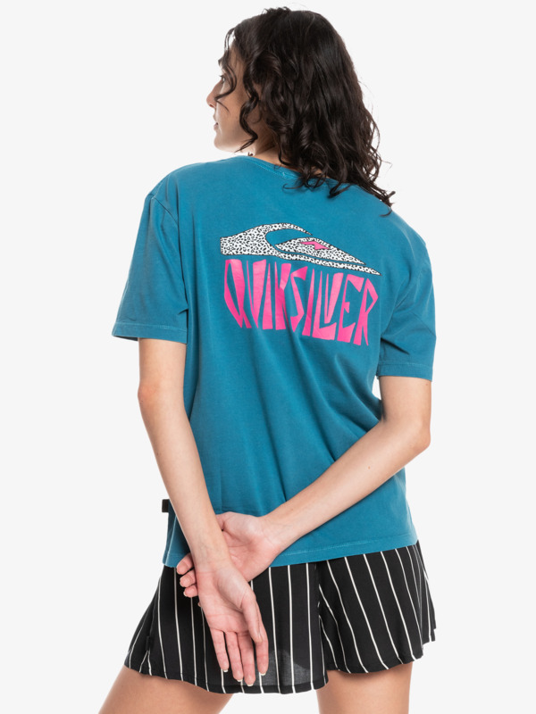 Quiksilver Womens Mono Cat Standard - Organic T-Shirt for Women EQWZT03053