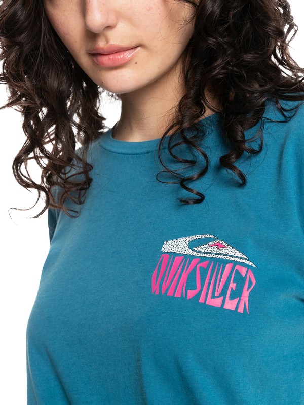 Quiksilver Womens Mono Cat Standard - Organic T-Shirt for Women EQWZT03053