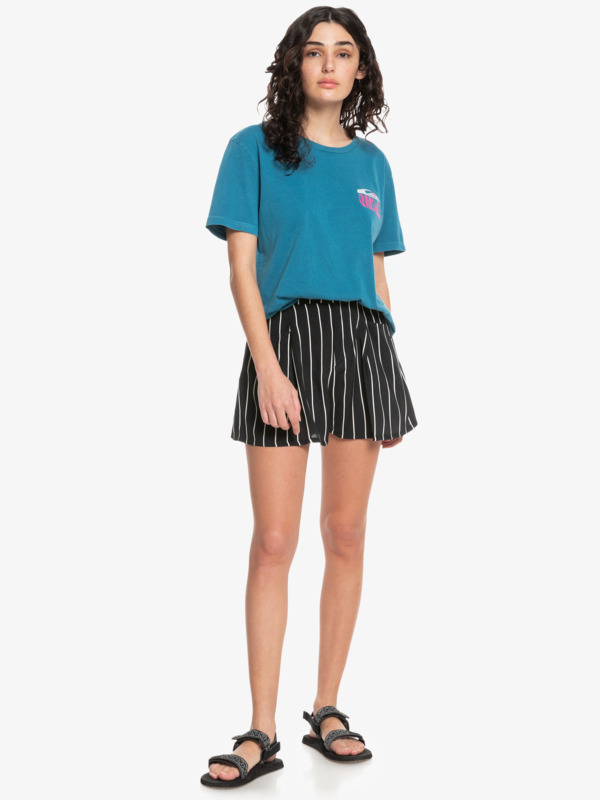 Quiksilver Womens Mono Cat Standard - Organic T-Shirt for Women EQWZT03053