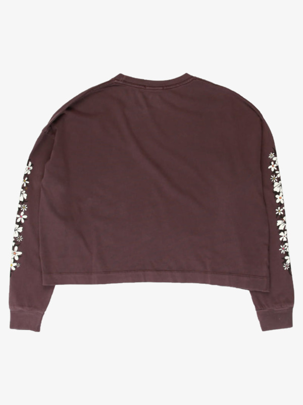 Quiksilver Womens Thorny Crop - Organic Long Sleeve T-Shirt for Women EQWZT03055