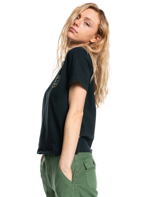 Crop - Short Sleeve T-Shirt for Women  EQWZT03082