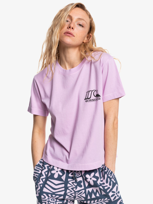 Crop - Short Sleeve T-Shirt for Women  EQWZT03082