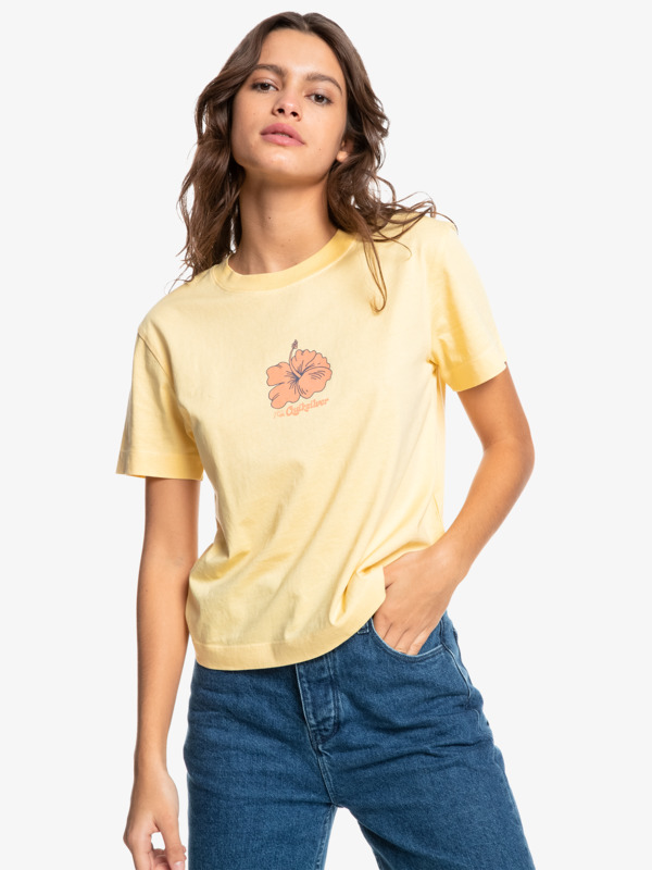 Crop - Short Sleeve T-Shirt for Women  EQWZT03082