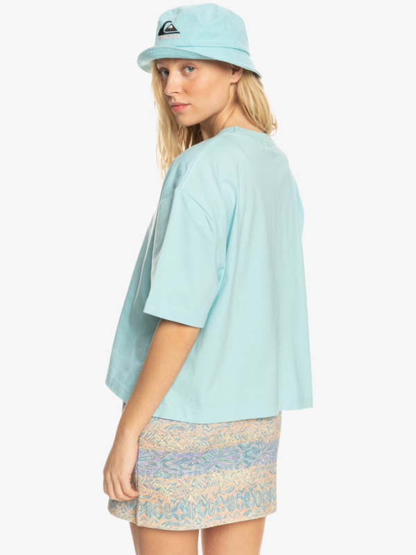 Boyfriend Crop - Short Sleeve T-Shirt for Women  EQWZT03122