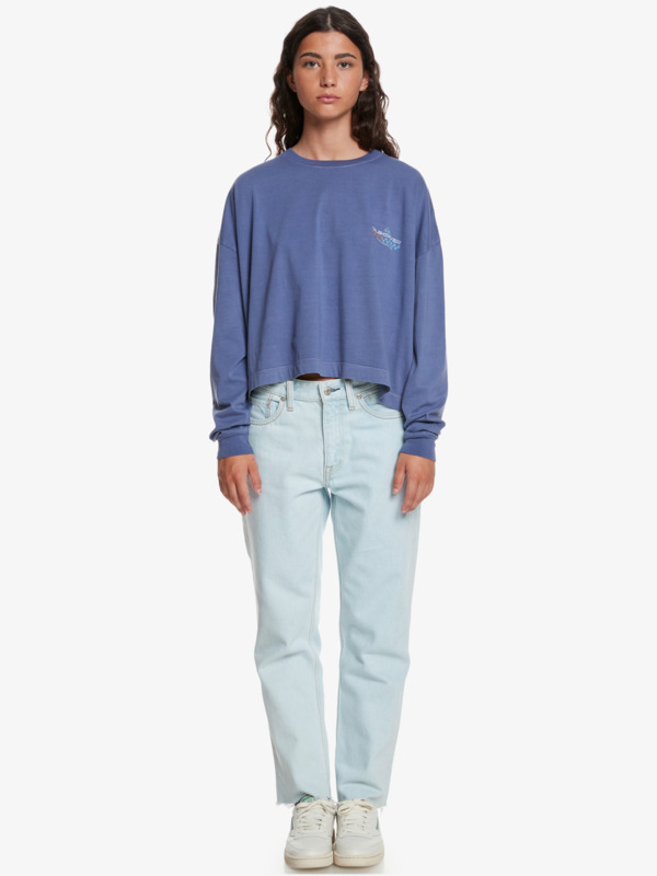 Quiksilver Womens - Cropped Long Sleeve T-Shirt for Women EQWZT03150