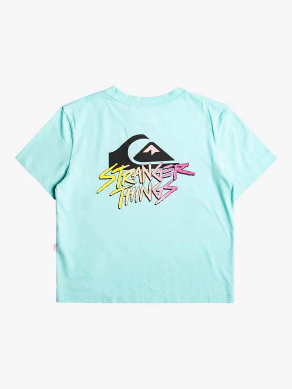 Quiksilver x Stranger Things 86 - Cropped T-Shirt for Women  EQWZT03154