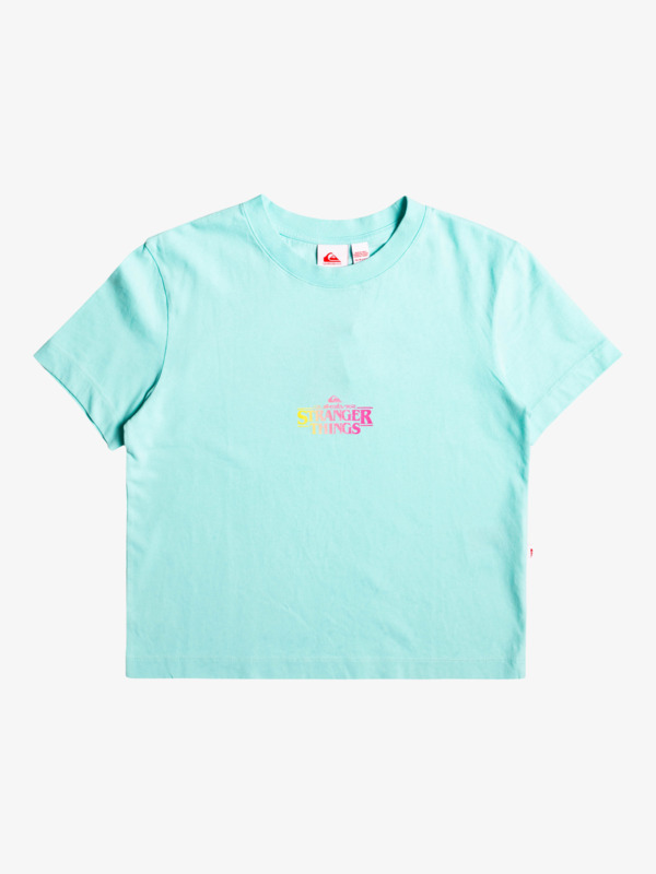 Quiksilver x Stranger Things 86 - Cropped T-Shirt for Women  EQWZT03154