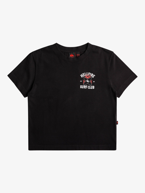 Quiksilver x Stranger Things 86 - Cropped T-Shirt for Women  EQWZT03154