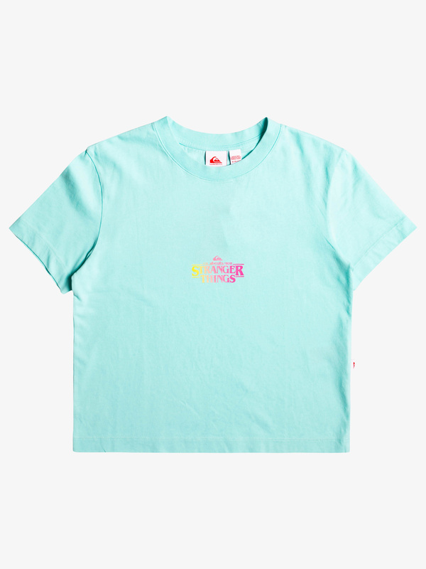 Quiksilver x Stranger Things 86 - Cropped T-Shirt for Women  EQWZT03154
