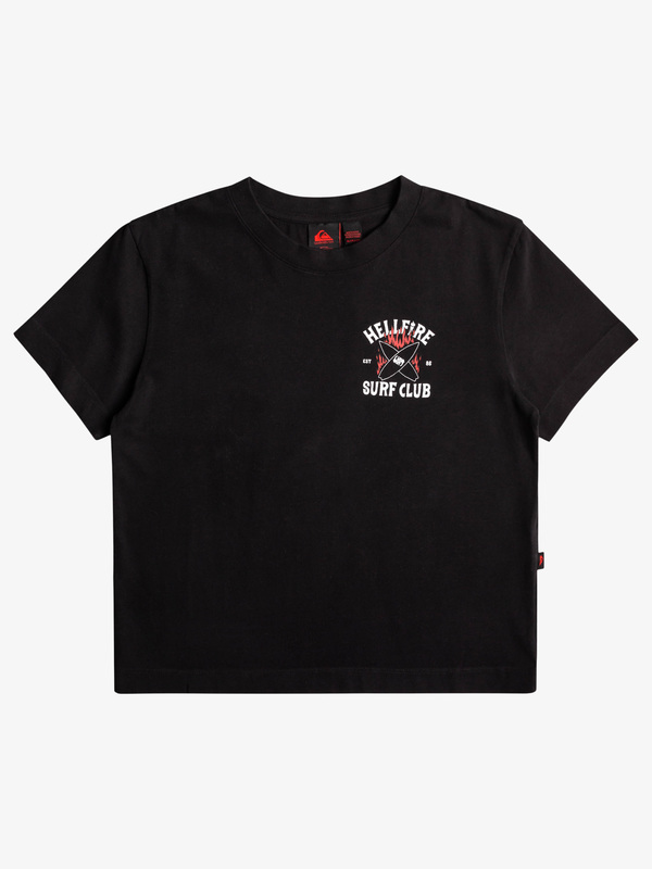 Quiksilver x Stranger Things 86 - Cropped T-Shirt for Women  EQWZT03154